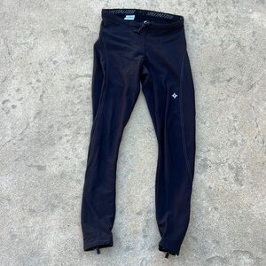 Specialized Women's Black Fleece Lined Cycle Leggings Size L